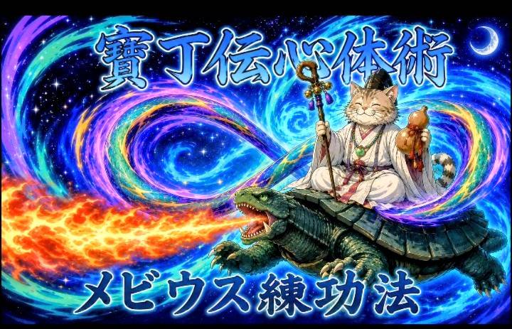 メビウス練功法　古門秀文デザイン