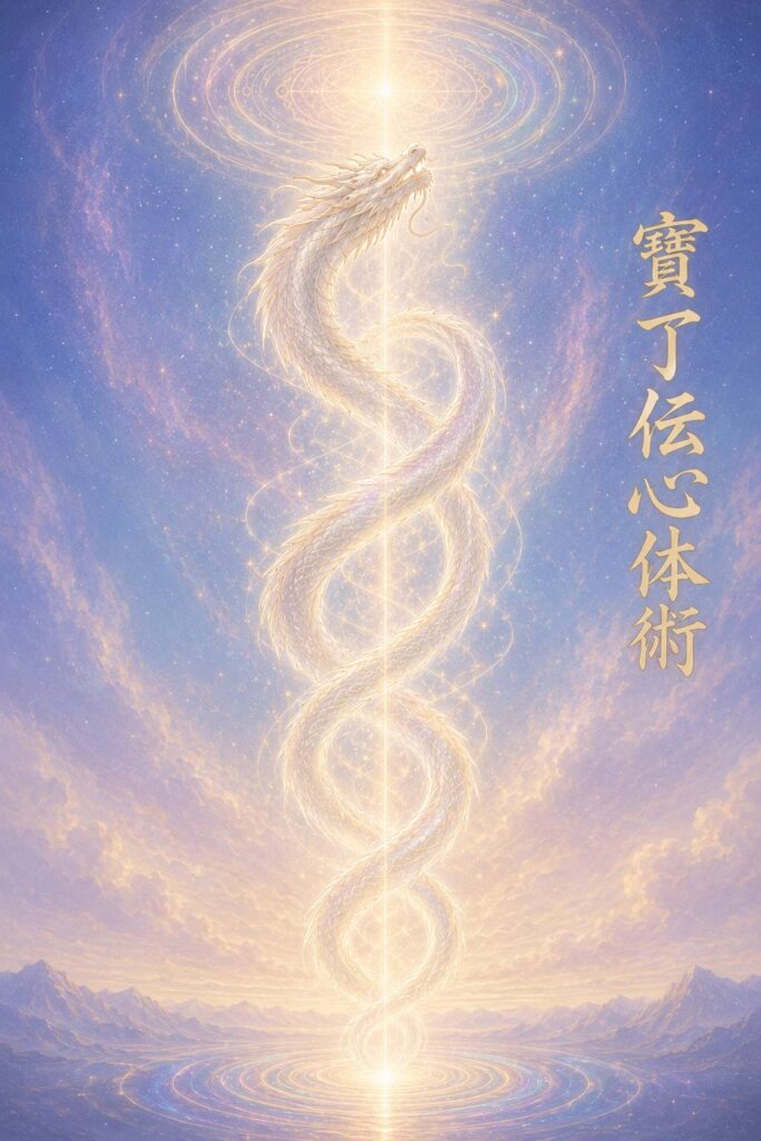 天に登る龍
